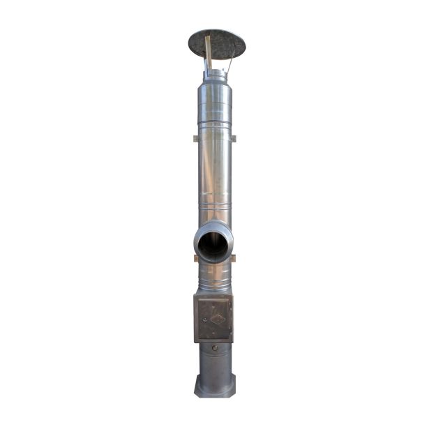 TROSLOJNI MONTAŽNI DIMNIK SIGMATERM INOX FI180/240 L=5M