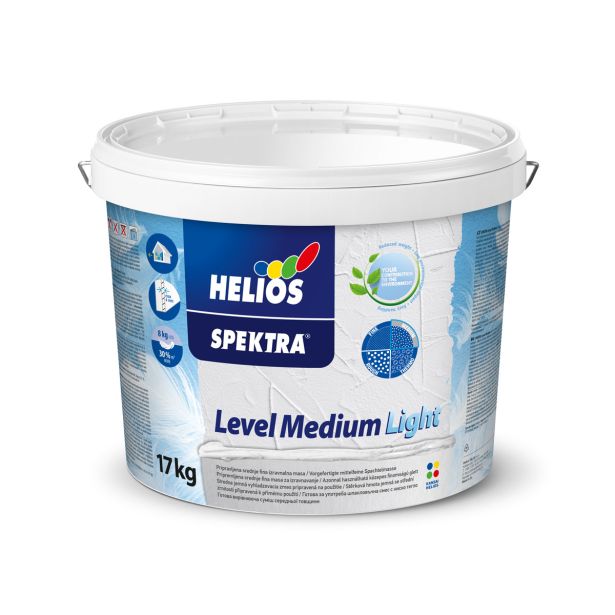 DISP. IZRAVNALNA MASA HELIOS SPEKTRA LEVEL MEDIUM LIGHT 17 KG