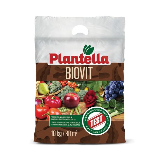 DODATEK ZA ZEMLJO PLANTELLA BIOVIT 10 KG