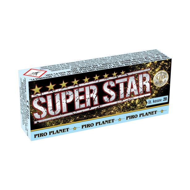 DODATKI ZA REVOLVER PIRO PLANET SUPER STAR ZLAT/PRASKET 60 G / KAT. P 1