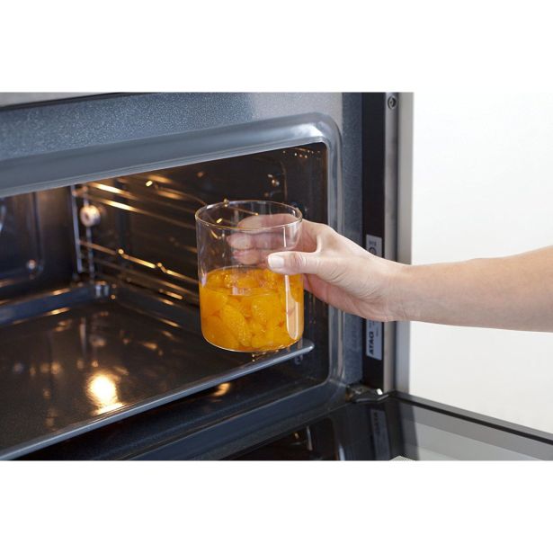 POSODA ZA SHRANJEVANJE BRABANTIA STEKLENI KOZARČKI ZA ŽIVILA SIVO BEŽ