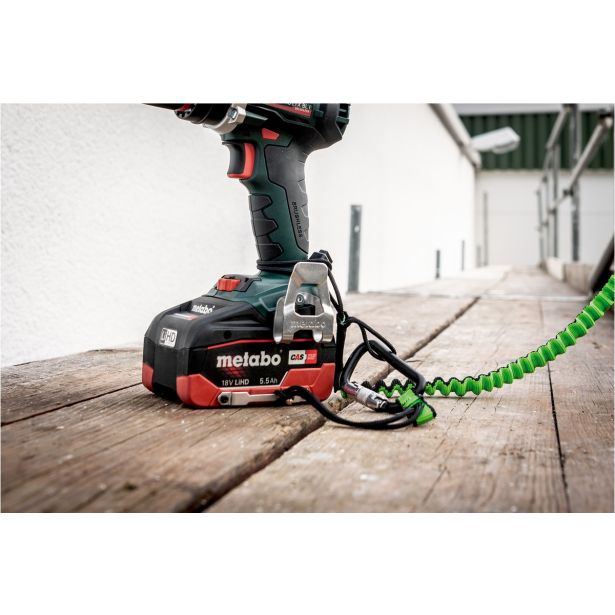 BATERIJSKI PAKET S SPONKO METABO DS LIHD 18 V - 10.0 AH