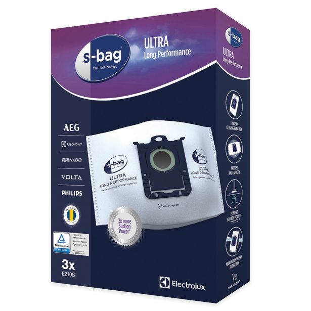 VREČKE ZA SESALNIK ELECTROLUX E 210 S S BAG