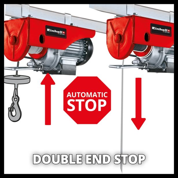 EL. DVIGALO Z ŽIČNO VRVJO EINHELL TC-EH 250 200KG / 5.7M VIŠINE
