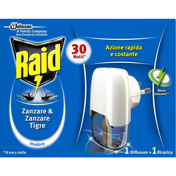 ZAŠČITA PRED INSEKTI RAID ELECTRICAL KOMPLET 30N 21ML