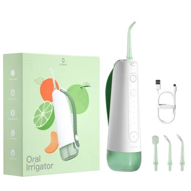 ZOBNA PRHA OCLEAN W10, ZELENA