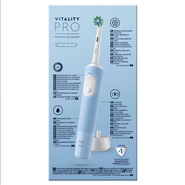 ELEKTRIČNA ZOBNA ŠČETKA ORAL-B VITALITY PRO D103 MODRA