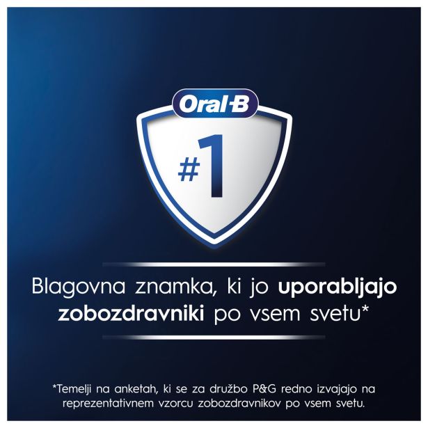 ELEKTRIČNA ZOBNA ŠČETKA ORALB IO2 ČRNA
