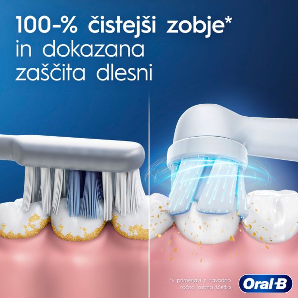 ELEKTRIČNA ZOBNA ŠČETKA ORALB IO2 ZELENA