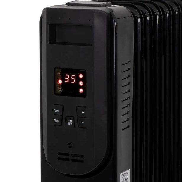 ELEKTRIČNI RADIATOR CAMRY CR7810 OLJNI 2000 W ČRN 9 REBER