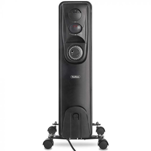 ELEKTRIČNI RADIATOR VONHAUS OLJNI 2500W ČRN