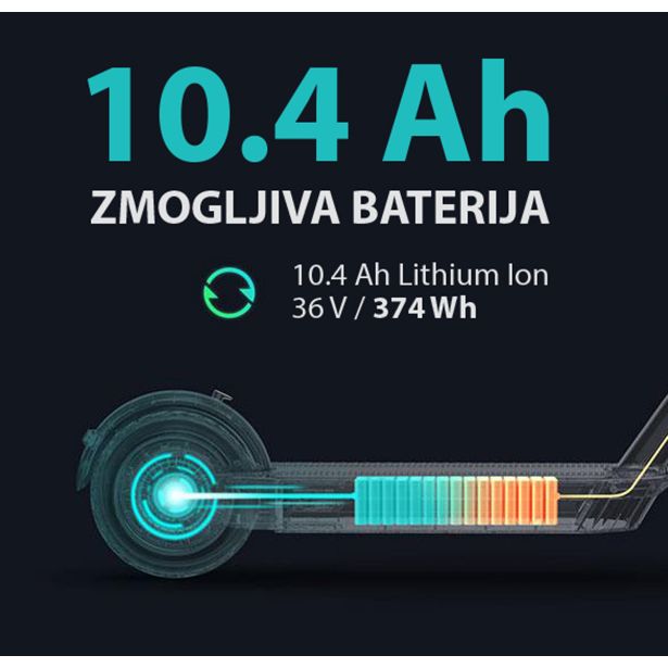 ELEKTRIČNI SKIRO XPLORE XP9764 ČRNA