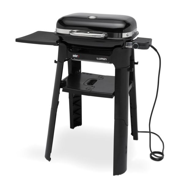 ELEKTRIČNI ŽAR WEBER LUMIN COMPACT S STOJALOM ČRN