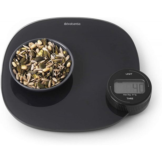 ELEKTRONSKA TEHTNICA BRABANTIA TASTY+, 122880 TEMNO SIVA