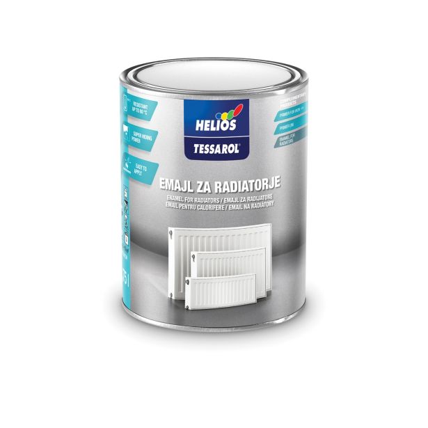 PREMAZ TESSAROL ZA RADIATORJE BELI 0.75 L
