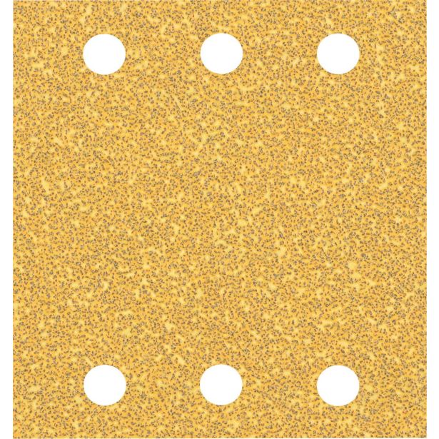 EXPERT C470 BRUSNI PAPIR S 6 LUKNJAMI ZA EKSCENTRIČNE BRUSILNIKE, 115 X 107 MM, G 40, 10 KOSOV