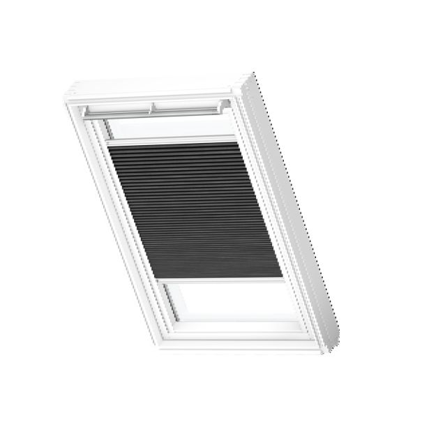 SENČILO ZA STREŠNO OKNO VELUX FHC FK04 1047SWL TERMO PLISE, ČRN