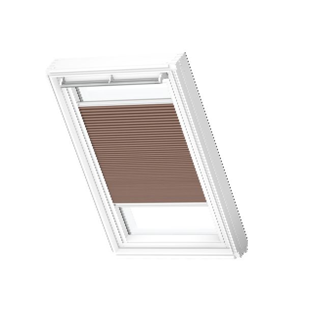 SENČILO ZA STREŠNO OKNO VELUX FHC PK08 1165S TERMO PLISE, SVETLO RJAVA