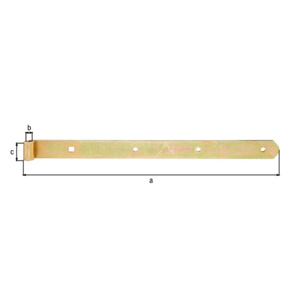 DOLGA SPONA ALBERTS FI 10X400X30 MM ŽENSKI DEL