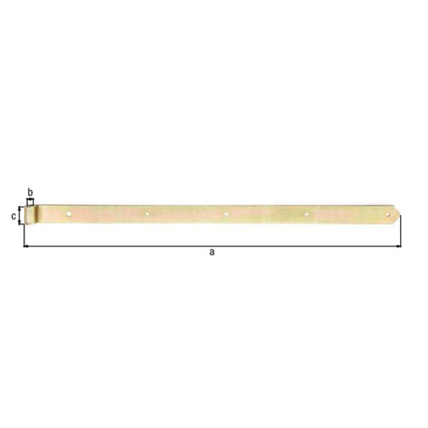 DOLGA SPONA ALBERTS FI 13X800X40 MM ŽENSKI DEL
