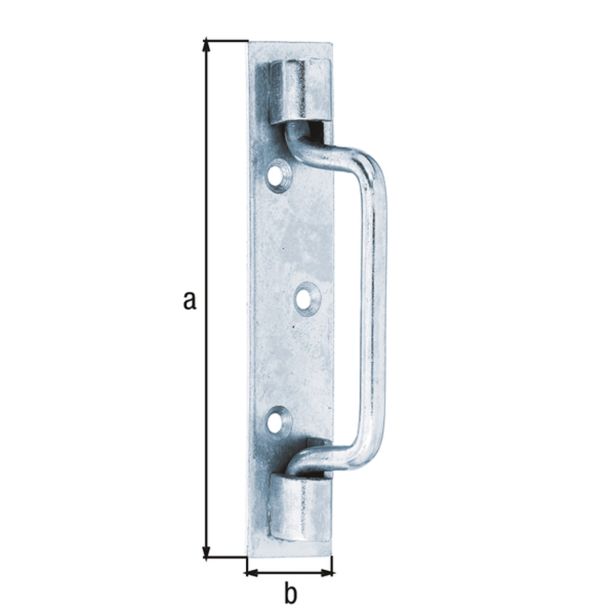 ROČAJ ZA ZABOJ FI 140X30 MM PREKLOPNI