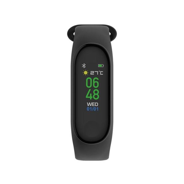 PAMETNA ZAPESTNICA FOREVER FITBAND SB-50 ČRNA