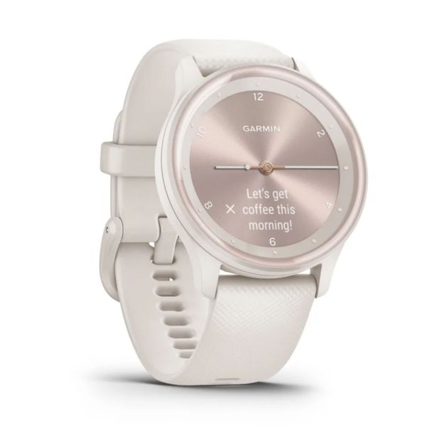 PAMETNA URA GARMIN VIVOMOVE SPORT IVORY/PEACH GOLD
