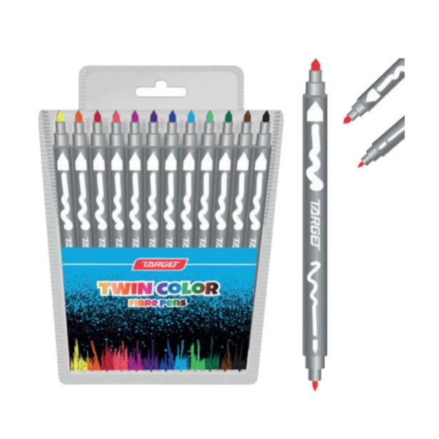 FLOMASTRI TARGET TWIN COLOR BL.12/1 27423
