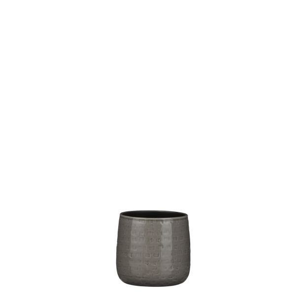 KERAMIČNI NOTRANJI LONEC MICA FLOYD SIV V13XP15CM
