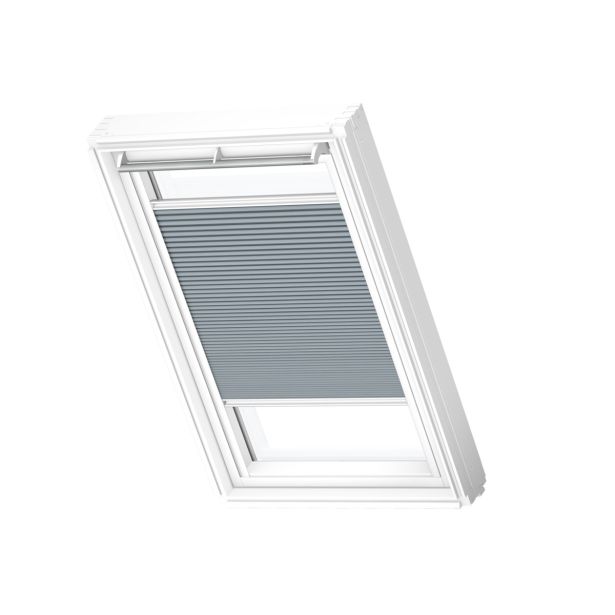 SENČILO ZA STREŠNO OKNO VELUX FMC MK10 1163SWL TERMO PLISE, ELEKT., SIVA