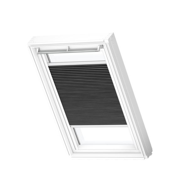 SENČILO ZA STREŠNO OKNO VELUX FMC SK06 1047S TERMO PLISE, ELEKT., ČRNA