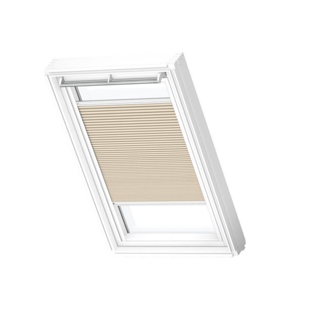 SENČILO ZA STREŠNO OKNO VELUX FMC SK06 1155S TERMO PLISE, ELEKT., BEŽ
