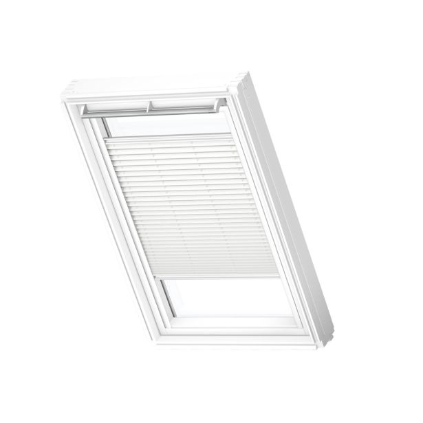 SENČILO ZA STREŠNO OKNO VELUX FML CK02 1016SWL PLISE, ELEK., BELA,