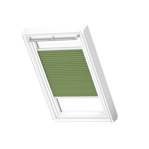 SENČILO ZA STREŠNO OKNO VELUX FML CK02 1280SWL PLISE, ELEK., D. ZELENA