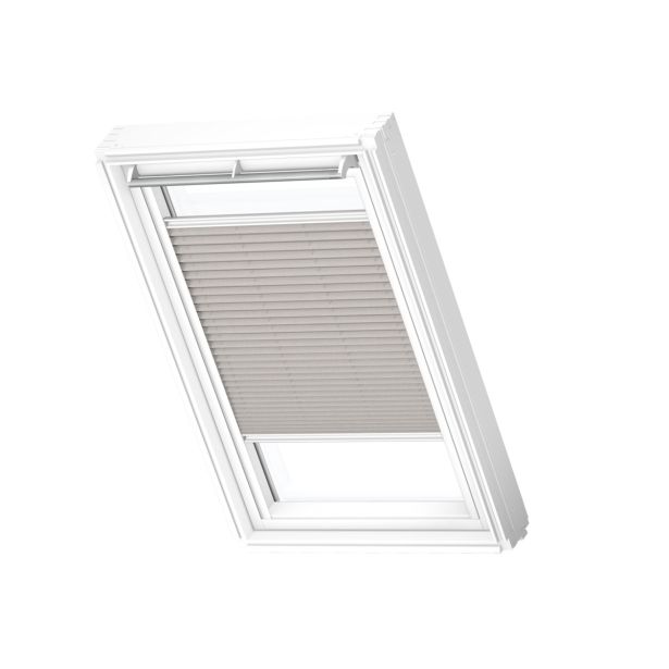 SENČILO ZA STREŠNO OKNO VELUX FML CK02 1284SWL PLISE, ELEK., SIVA,