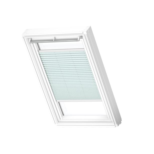 SENČILO ZA STREŠNO OKNO VELUX FML CK02 1285SWL PLISE, ELEK., NEŽNO MODRA