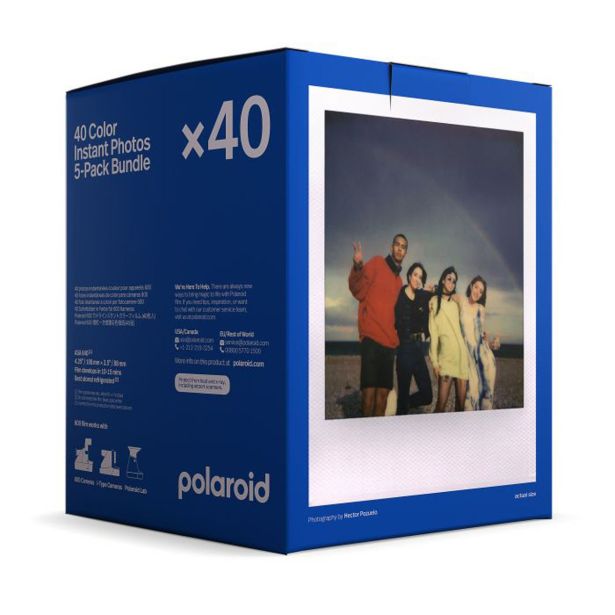 FILM POLAROID 600 BARVNI X40 PAK.