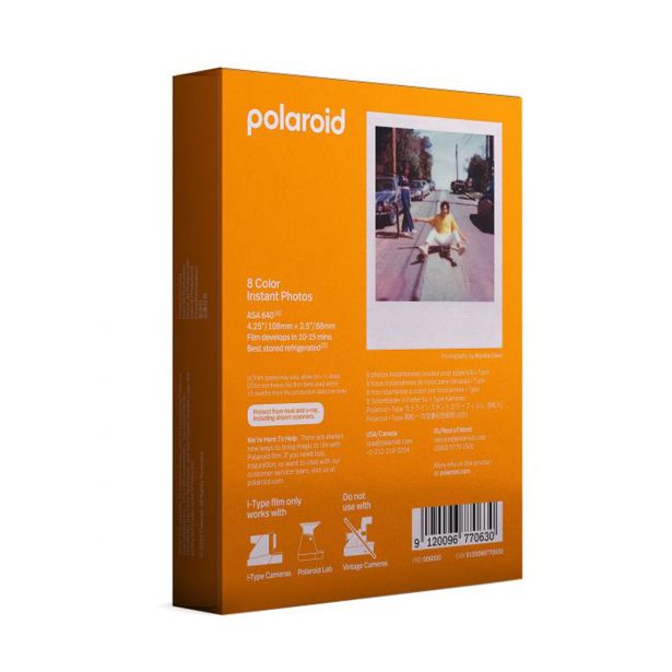 FILM POLAROID ITYPE BARVNI ENOJNO PAK.