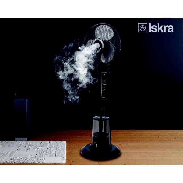 STOJEČI VENTILATOR ISKRA FP 1601S Z RAZPRŠEVANJEM