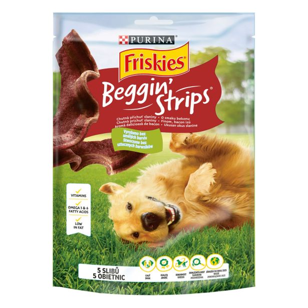 FRISKIES BEGGIN STRIPS SLANINA 120G