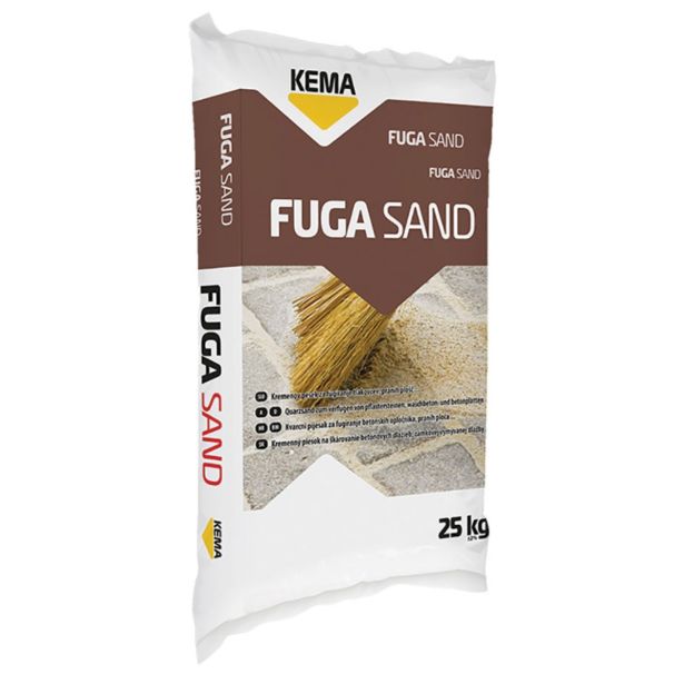 MIVKA KEMA FUGA SAND 80 0.1-0.8MM 25 KG