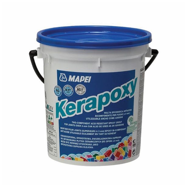 FUGIRNA MASA 2K MAPEI KERAPOXY 114 ANTRACIT SIVA 2 KG