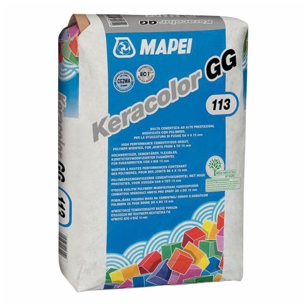 FUGIRNA MASA MAPEI KERACOLOR GG 113 C. SIVA 25 KG