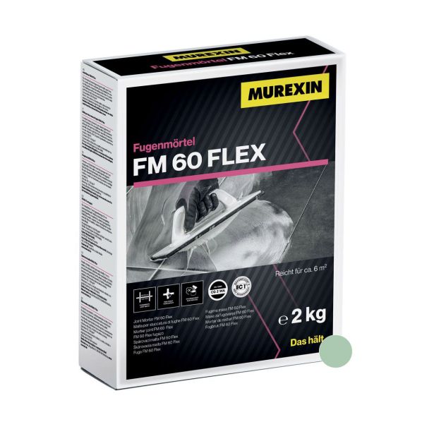 FUGIRNA MASA MUREXIN FM 60 FLEX 162 MINT 2 KG