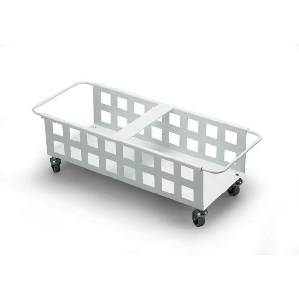 GALANTERIJA DURABLE DURABIN VOZIČEK ZA KOŠ DVOJNI 2X40L
