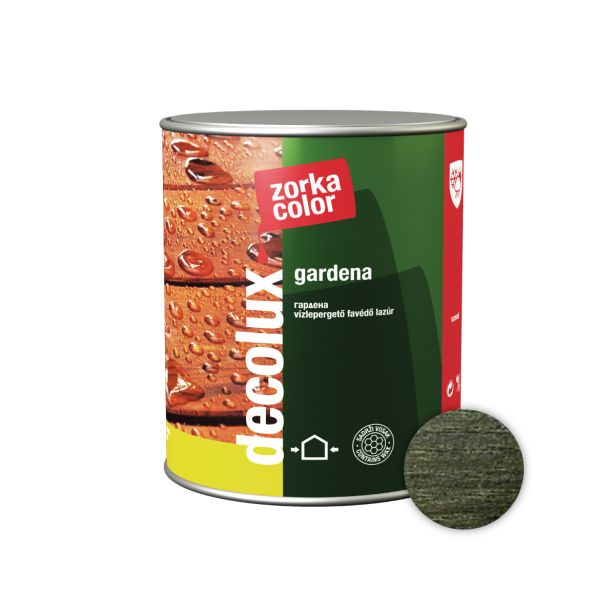 SPECIALNI PREMAZ ZORKA DEKOR DECOLUX GARDENA PREMAZ Z VOSKOM 0.75L - 10 ZELENA