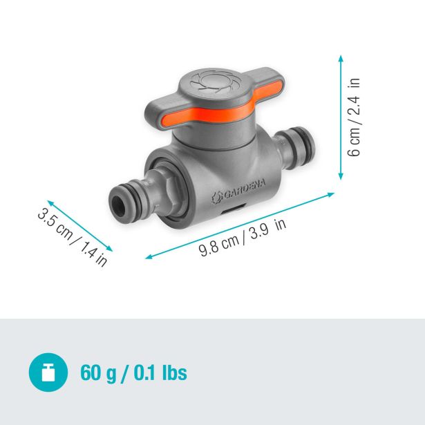 GARDENA SKLOPKA Z REGULIRNIM VENTILOM
