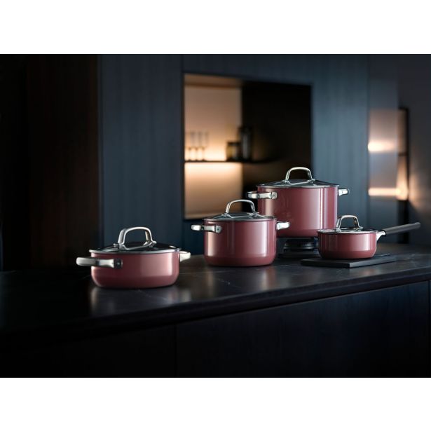 GARNITURA / SET POSODE WMF 4 DELNA FUSITEC MINERAL ROSE