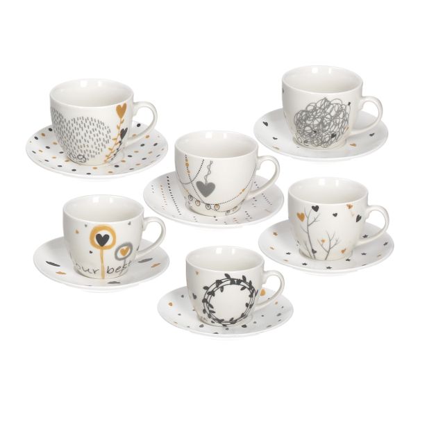 SET SKODELIC IN LONČKOV TOGNANA 6 DELNI IRIS GOLDY 200 ML