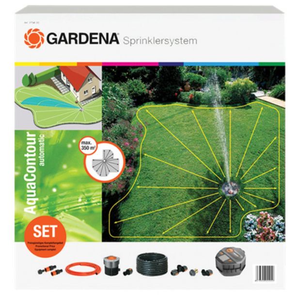 GARNITURA ZA ZALIVANJE GARDENA AQUACONTOUR AUTO.SET